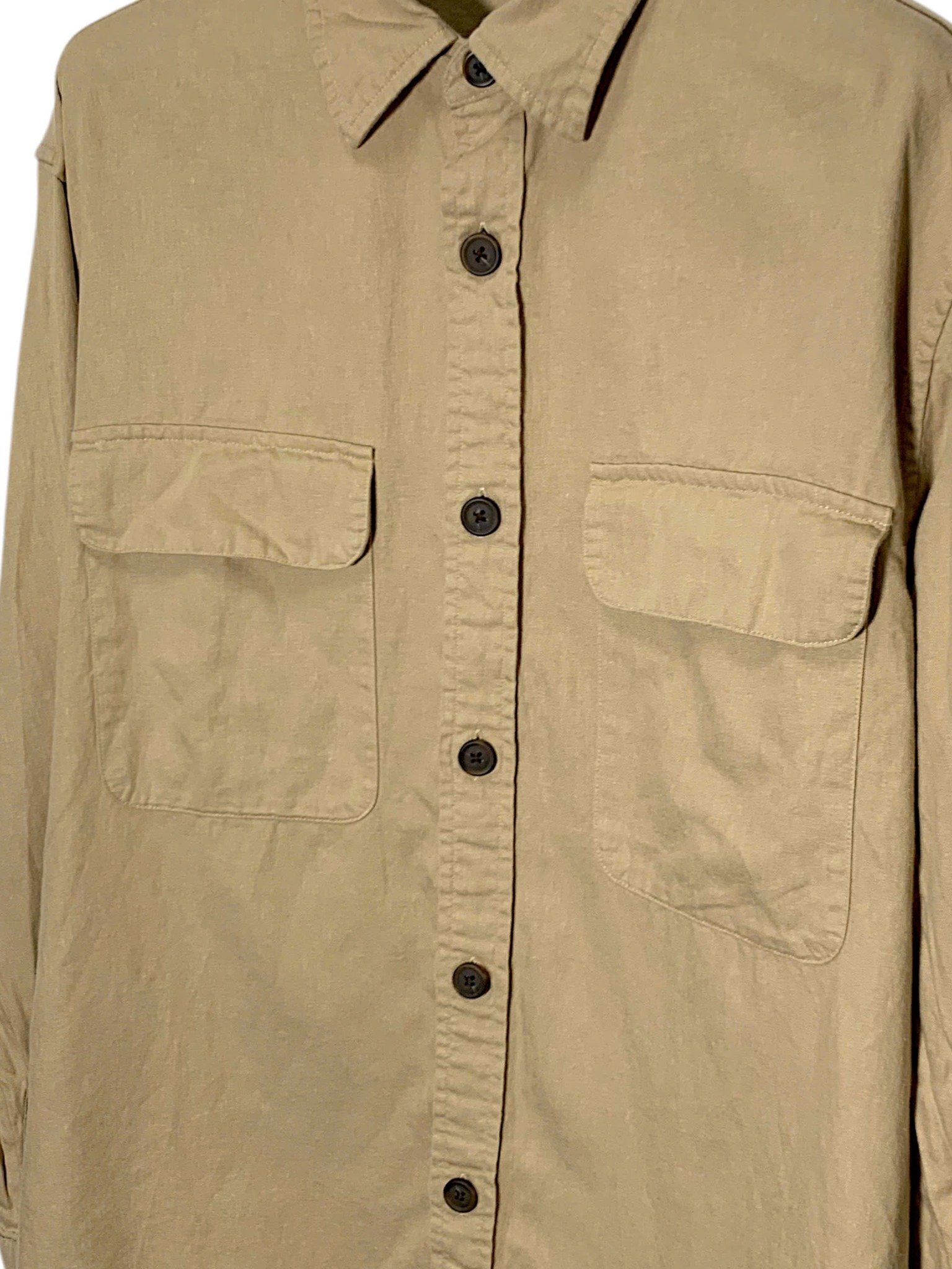  |SIZE XL| DOUBLE POCKET BUTTON UP SHIRT AOXL-7398 