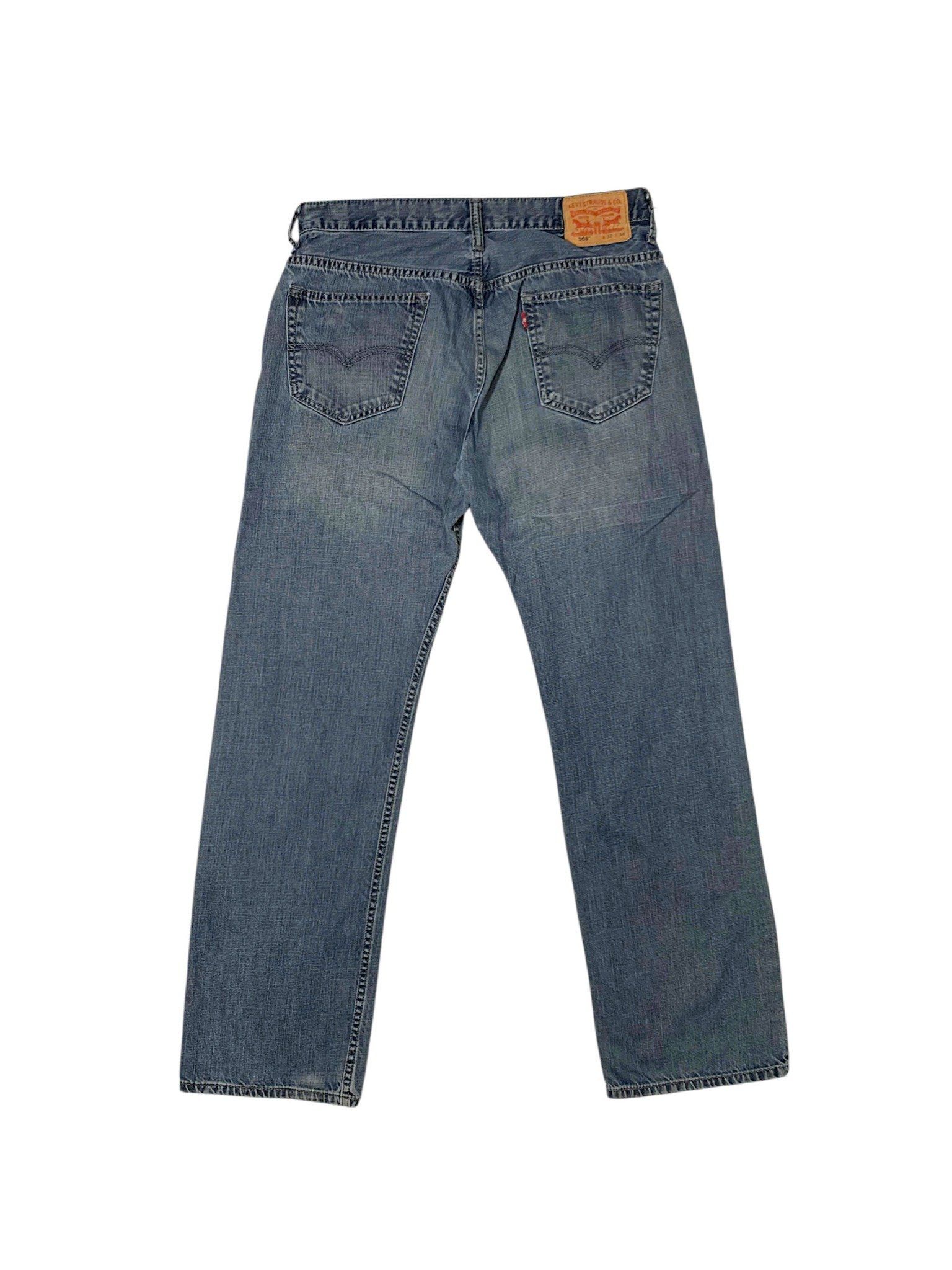  |SIZE 33| LEVI'S 569 REGULAR FIT DENIM JEANS PANTS QN33-7354 