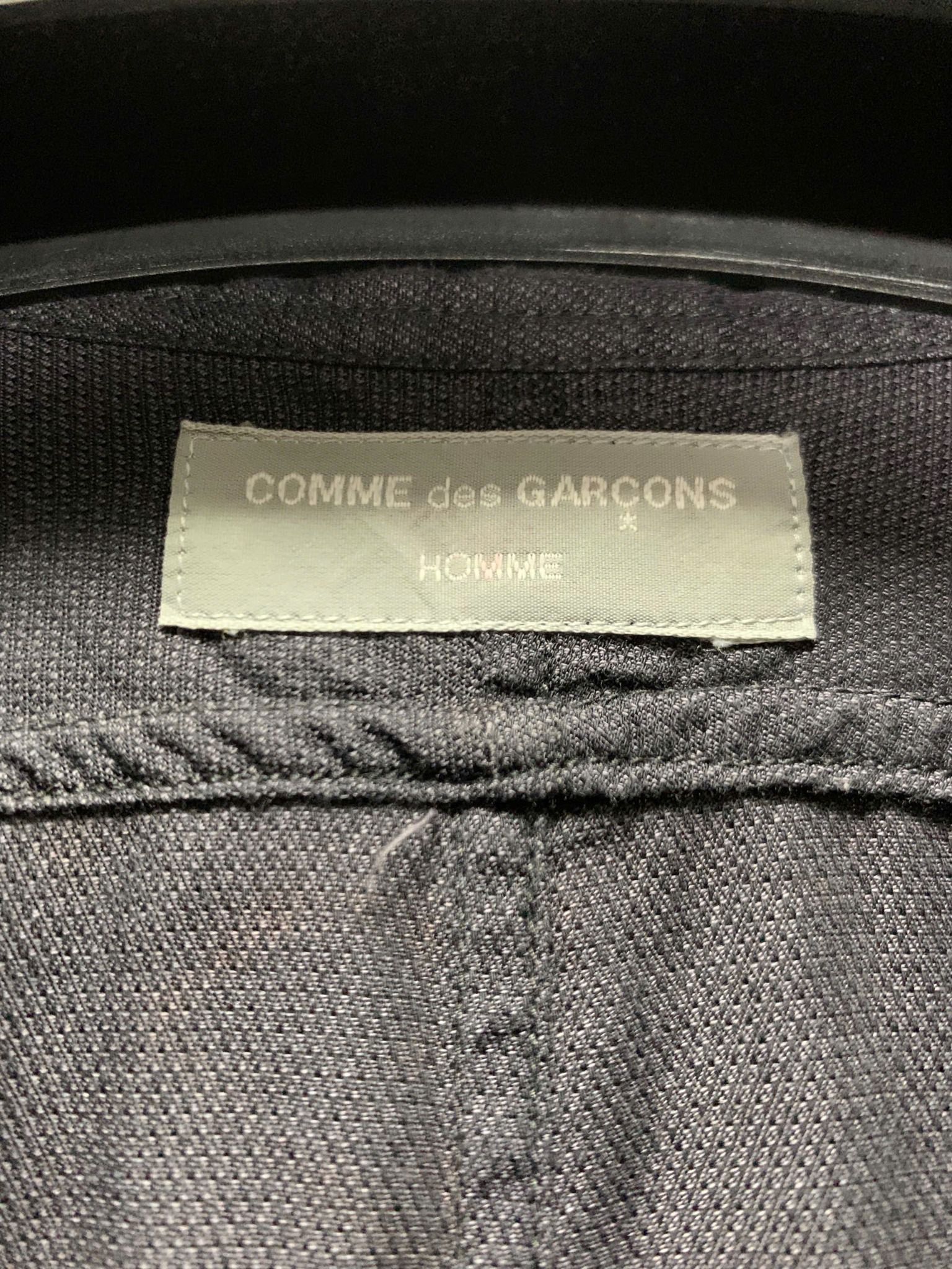 SIZE XL|COMME DES GARÇONS HOMME VINTAGE 90s TRIPLE POCKET BUTTON