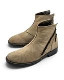  |SIZE 43| PAWELK'S DOUBLE DIAGONAL-ZIP ANKLE BOOT Z43-8710 