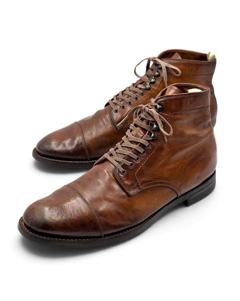  |SIZE 43| OFFICINE CREATIVE ANATOMIA 16 BROWN ẠNKLE BOOT Z43-8617 