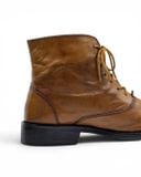  |SIZE 42| HUMAN SCALES 2114 BROWN BALMORAL LACE-UP BOOT Z42-8501 