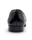  |SIZE 39| GIORGIO BRUTINI 824-6054 BLACK KILTIE APRON TASSEL LOAFER AY39-8596 