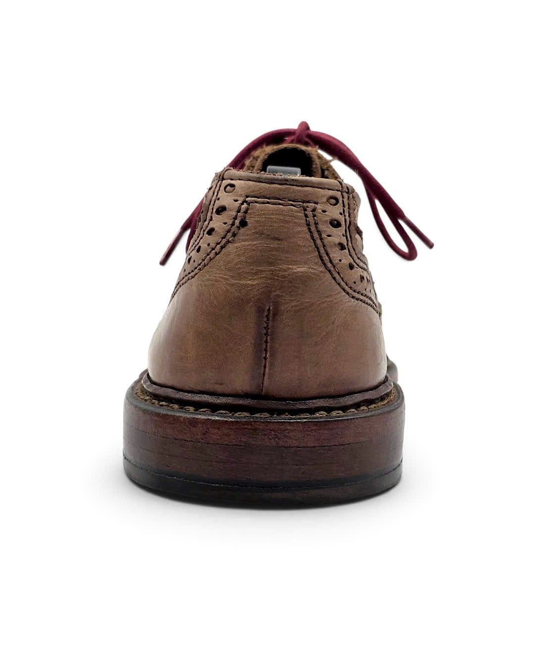  |SIZE 38.5| ALLEN EDMONDS NEUMOK BROWN WINGTIP BROGUE OXFORD SHOES AY38.5-8589 