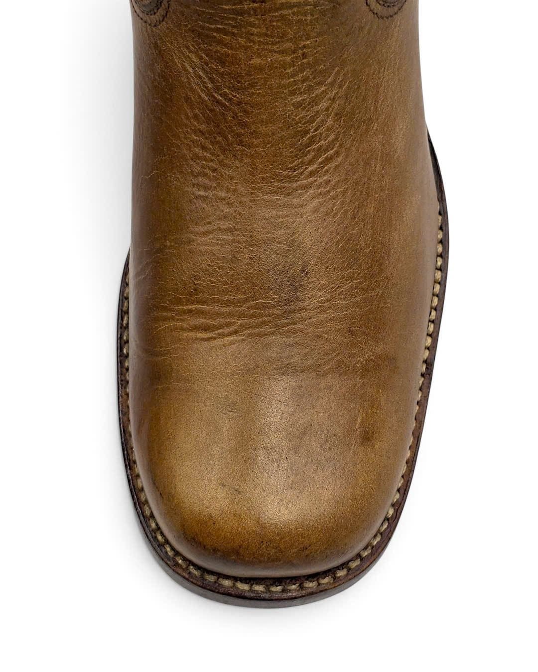  |SIZE 38| SANCHO VINTAGE 737 BROWN CAMPUS BOOT AZ38-8697 