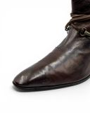  |SIZE 39| BUCCHUS VINTAGE 920 DARK BROWN ANKLE BOOT AX39-8489 