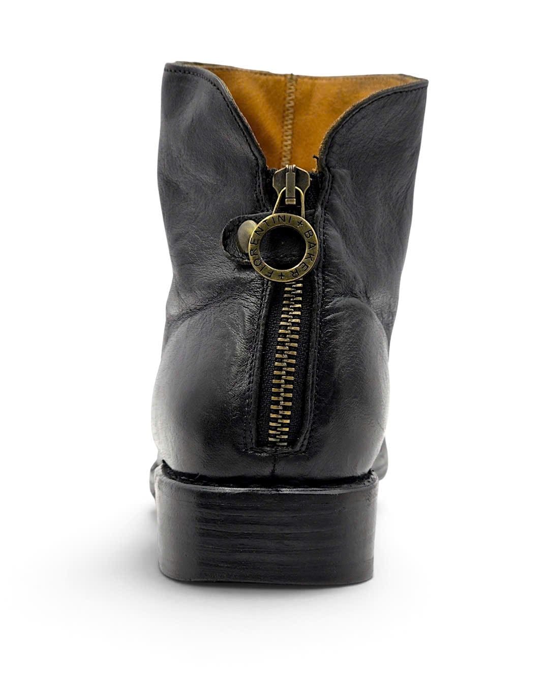  |SIZE 38.5| FIORENTINI + BAKER ETERNITY ELINA BLACK-ZIP ANKLE BOOT Z38.5-8713 