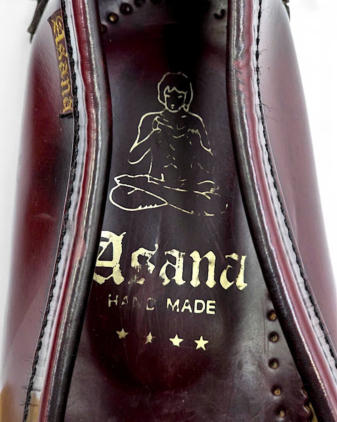  |SIZE 40| ASANA BURGUNDY PENNY LOAFER AY40-8598 