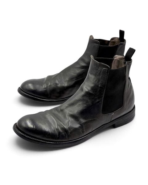  |SIZE 44| OFFICINE CREATIVE 082 BLACK CHELSEA BOOT Z44-8545 