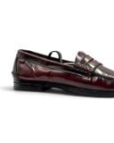  |SIZE 40| ASANA BURGUNDY PENNY LOAFER AY40-8598 