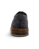  |SIZE 39| DESIGN LOAKE JACK BLUE SUEDE WINGTIP BROGUE DERBY SHOES AY39-8585 