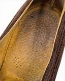  |SIZE 43| VINTAGE DARK BROWN LONGWING BROGUE BLUCHER SHOES AY43-8583 
