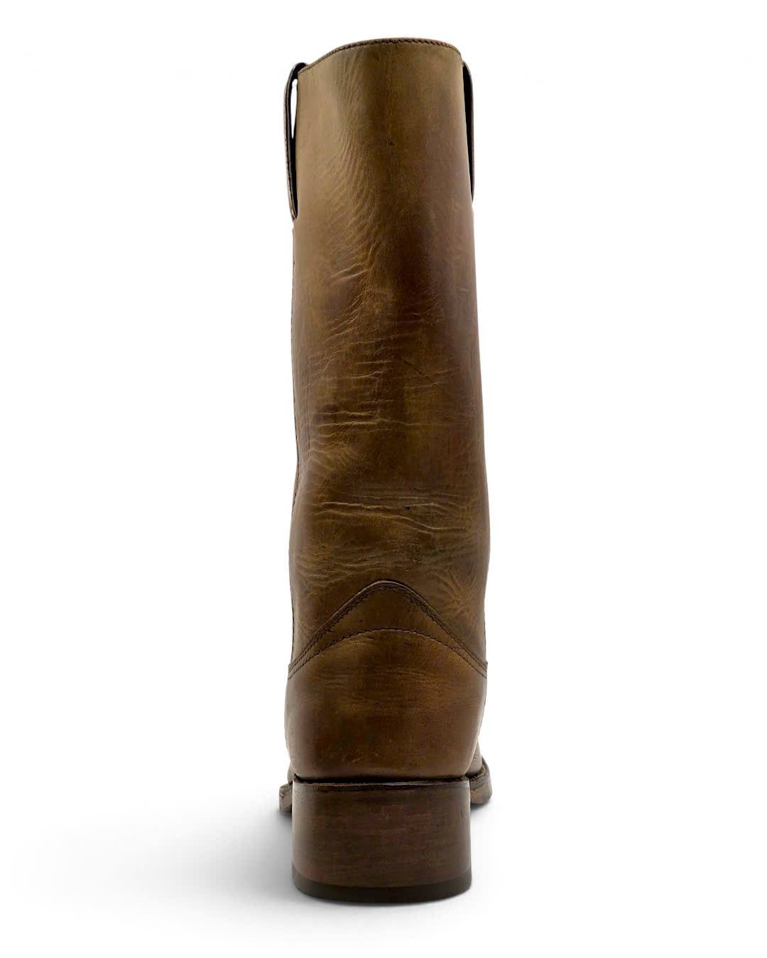  |SIZE 38| SANCHO VINTAGE 737 BROWN CAMPUS BOOT AZ38-8697 