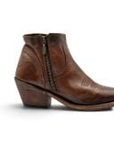  |SIZE 36| LIBERTY BLACK LB 711246 ANKLE SIDE-ZIP WESTERN BOOT Z36-8699 