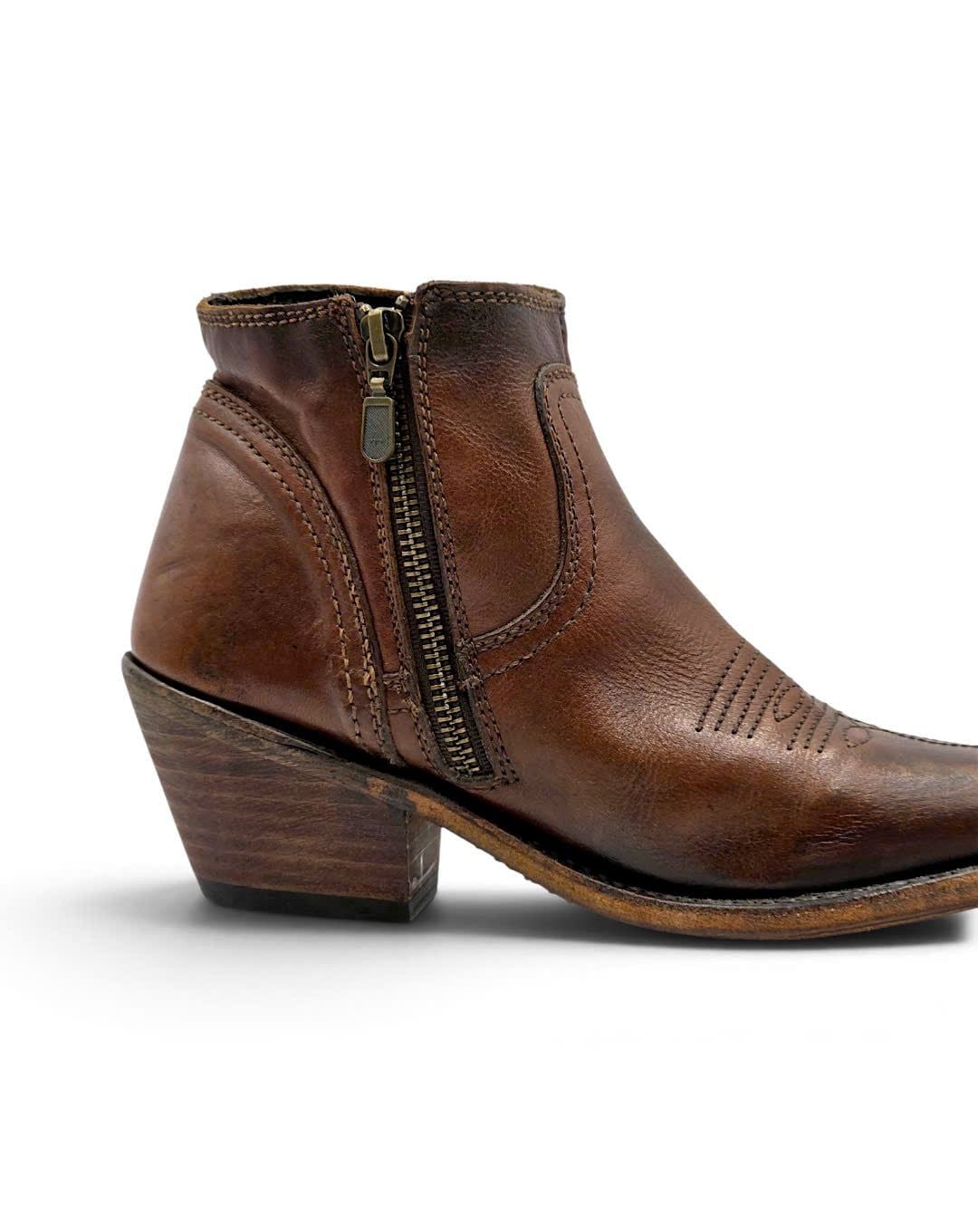  |SIZE 36| LIBERTY BLACK LB 711246 ANKLE SIDE-ZIP WESTERN BOOT Z36-8699 