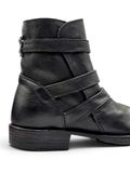  |SIZE 37| FIORENTINI + BAKER BLACK ETERNITY EDWIN 3 BUCKLES BIKER BOOT AY37-8527 