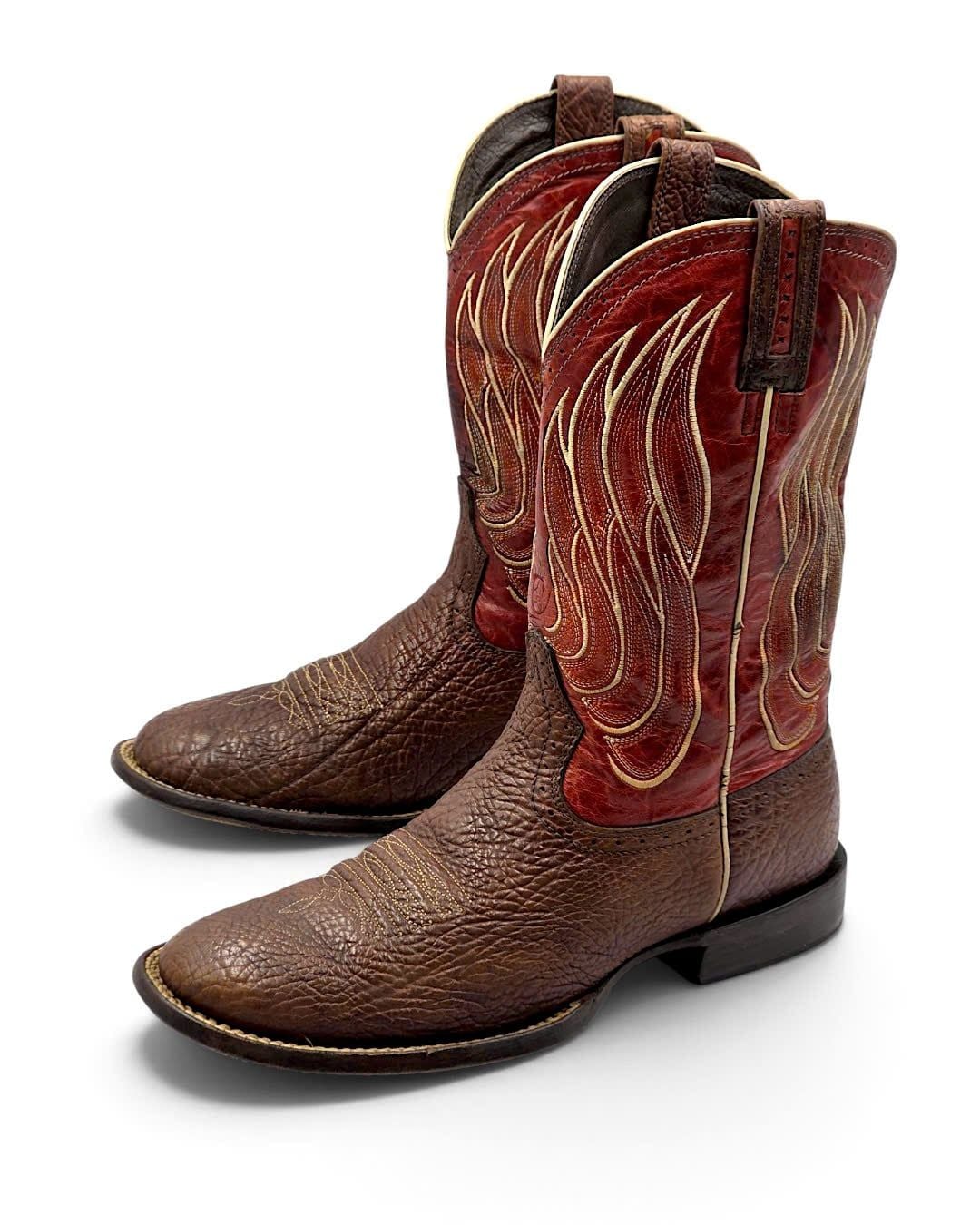 |SIZE 43| ARIAT 10009570 SHRUNKEN BULLHIDE COWBOY BOOT Z43-8693 