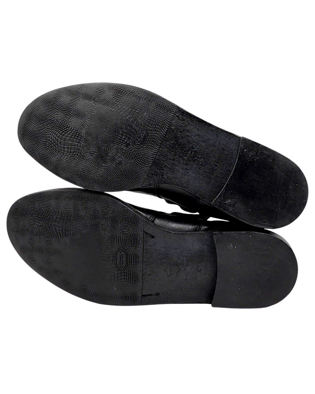  |SIZE 39| PADRONE PU7358-1244-20A BLACK INSTEP GORE SHORT BOOTS Z39-8714 