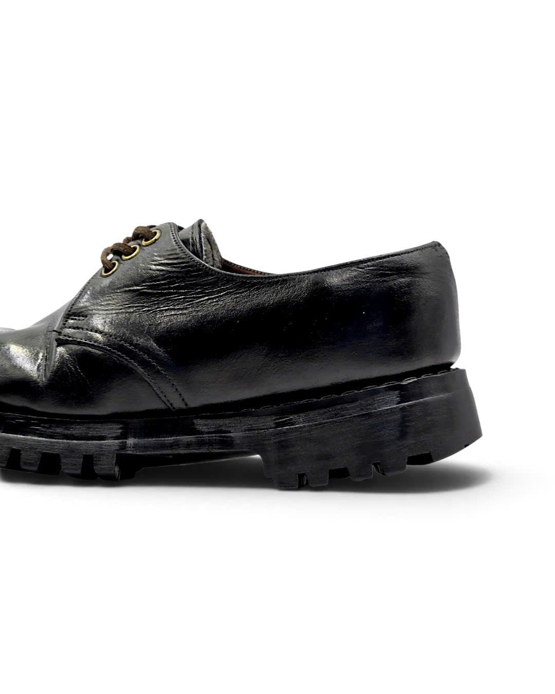  |SIZE 37.5| GRIPFAST VINTAGE 407 3-EYE LUG-SOLE DERBY SHOES Z37.5-8525 