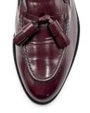  |SIZE 38.5| TEECLUB AMERICAYA 4715 BURGUNDY APRON TASSEL LOAFER AY38.5-8593 