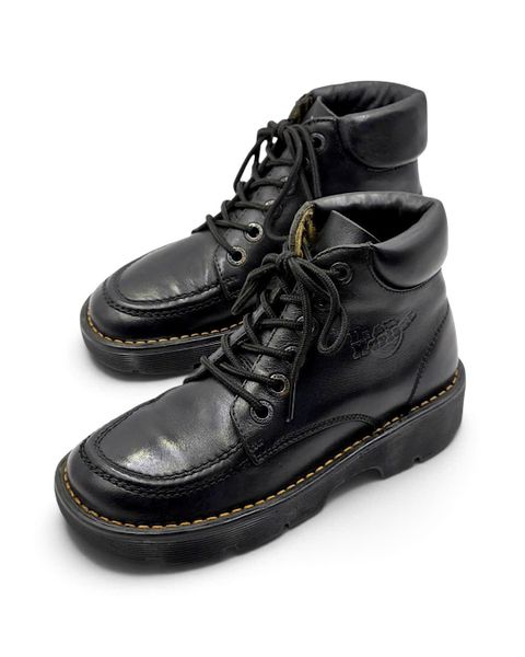  |SIZE 35| DR. MARTENS VINTAGE 8435 BLACK LACE-UP BOOT Z35-8606 