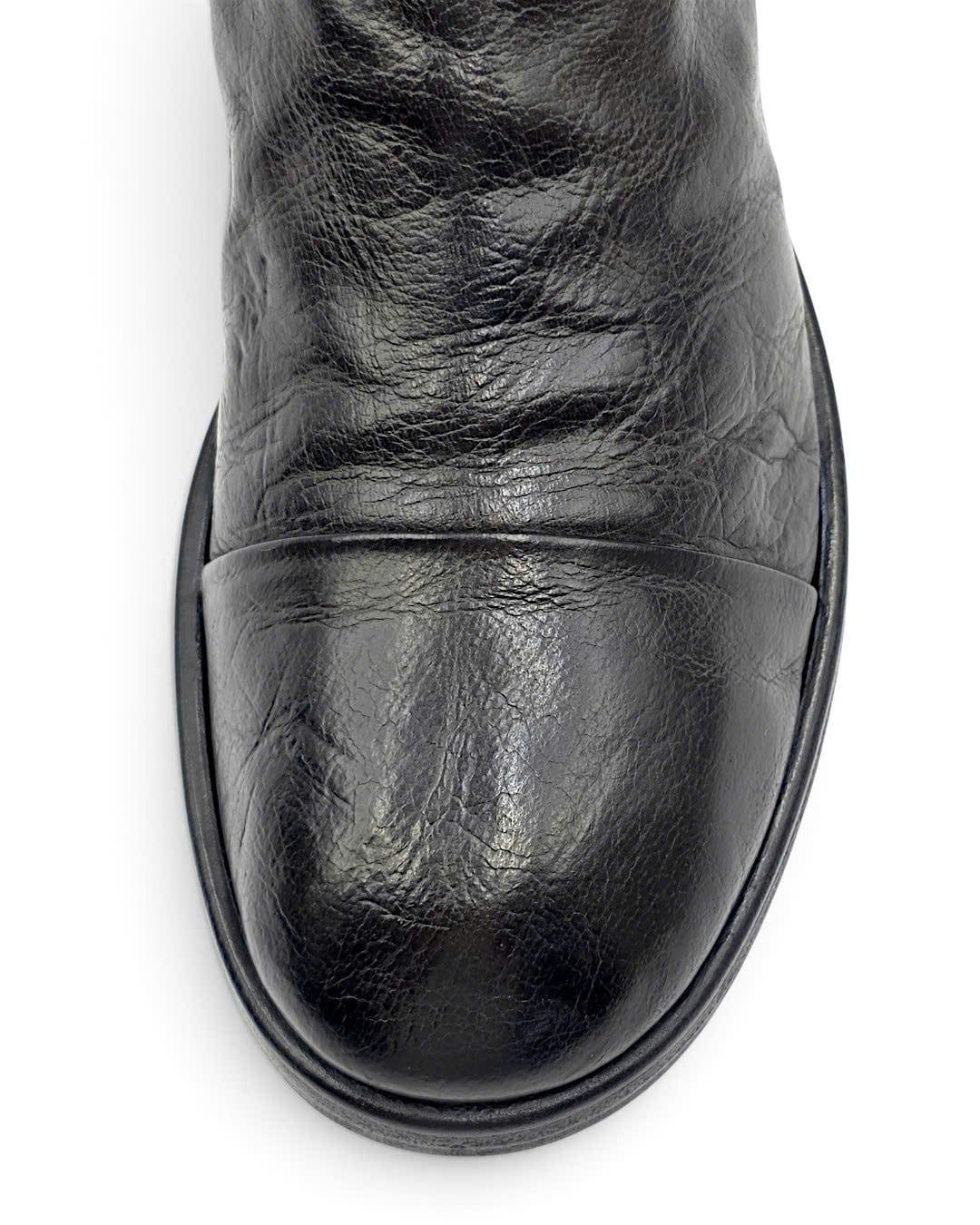  |SIZE 42| ELIA MAURIZI B114 BLACK ANKLE BOOT Z42-8543 