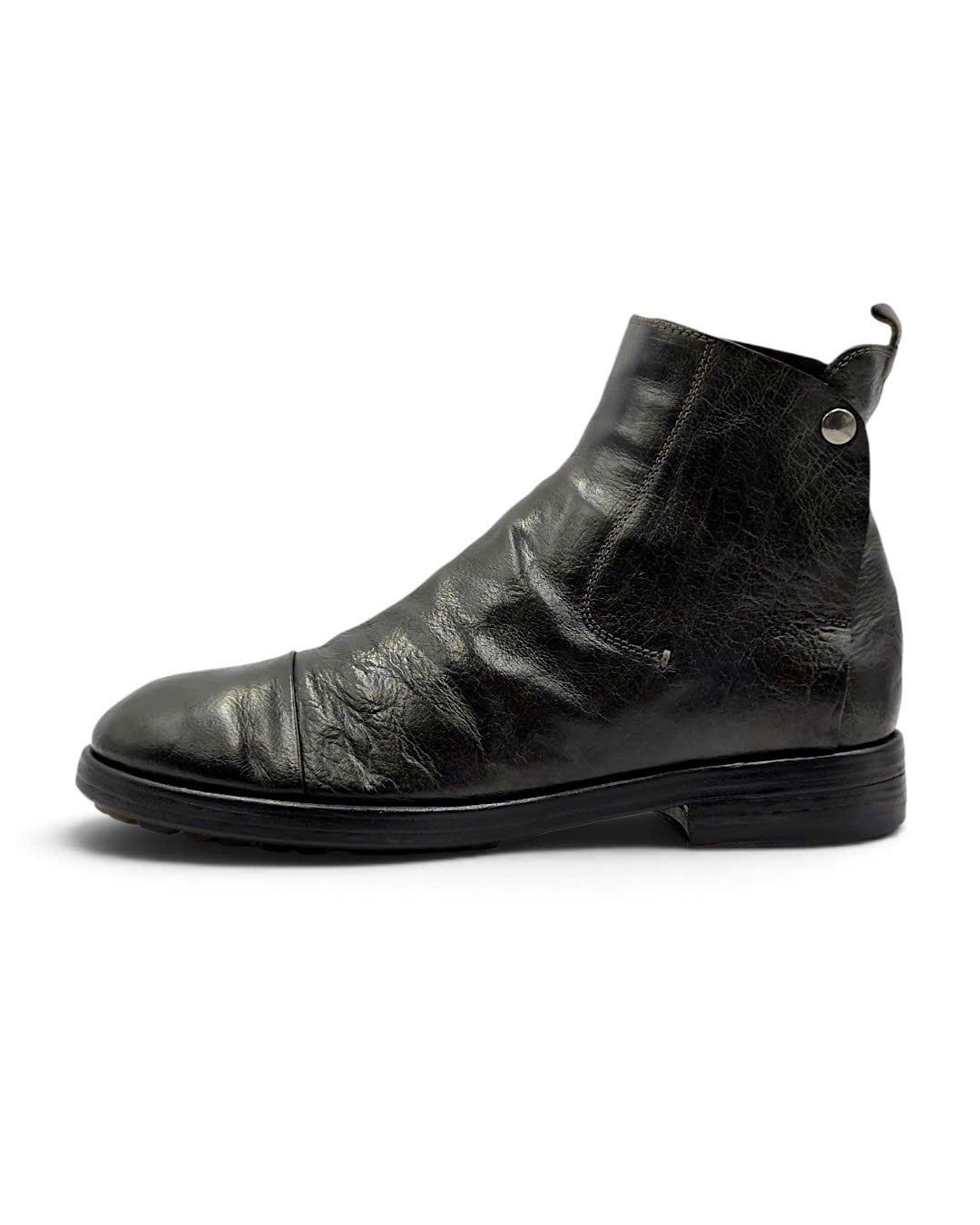  |SIZE 42| ELIA MAURIZI B114 BLACK ANKLE BOOT Z42-8543 
