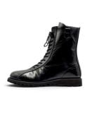  |SIZE 39| RIGTER BLACK ANKLE LACE-UP BOOT Z39-8519 