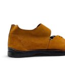  |SIZE 39| LOINT'S OF HOLLAND VINTAGE NUBUCK SINGLE STRAP SHOES Z39-8579 