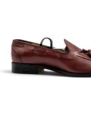  |SIZE 38| KARL HELMUT VINTAGE BURGUNDY TASSEL LOAFER AY38-8595 