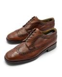  |SIZE 40| BALLY VINTAGE BELENO/01 BROWN LONGWING BROGUE BLUCHER SHOES AY40-8586 
