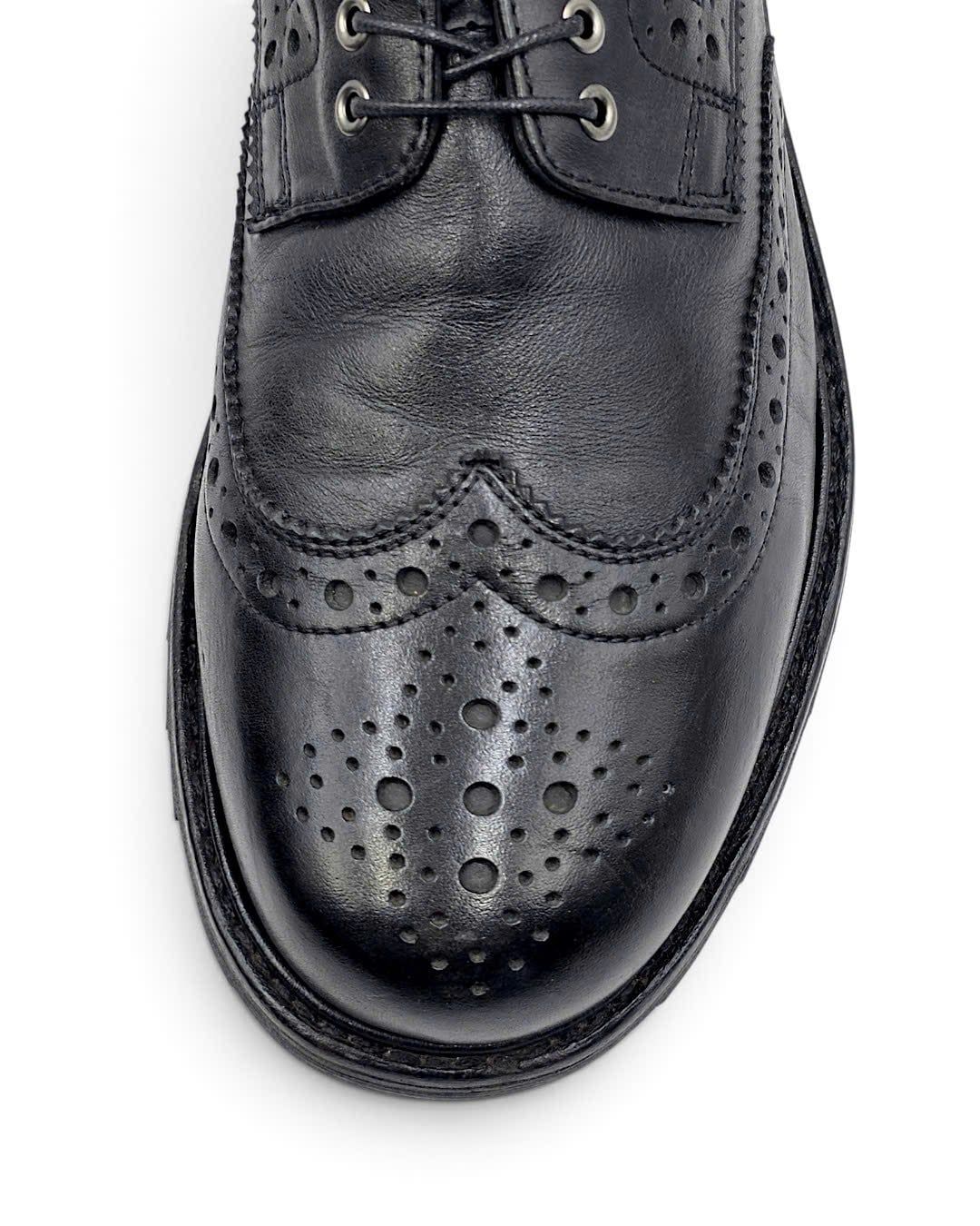  |SIZE 43.5| HUNTER CAIRN WINGTIP BROGUE DERBY SHOES AG43.5-5994 