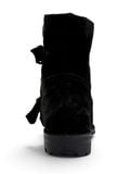  |SIZE 41| FIORENTINI + BAKER BLACK SUEDE BIKER BOOT Z41-8373 