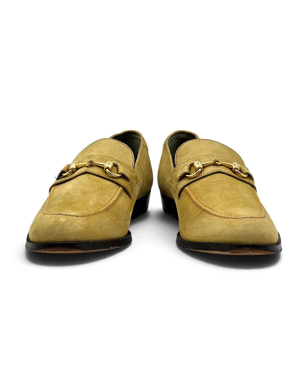  |SIZE 42| ARTISAN 1212 ORAN100 BEIGE SUEDE HORSEBIT LOAFER AY42-8601 