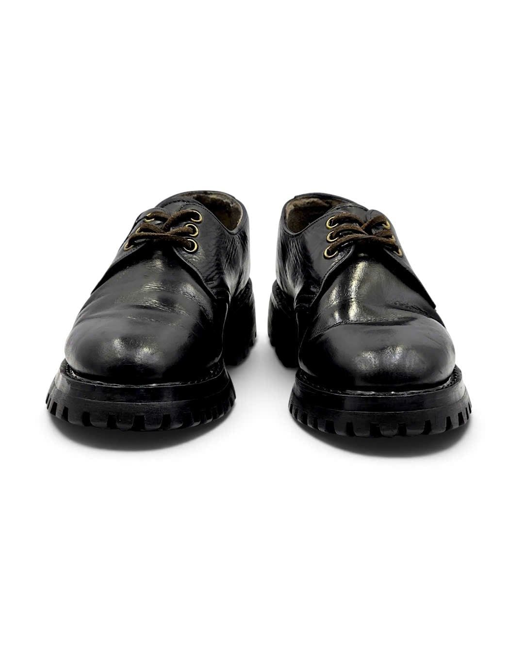  |SIZE 37.5| GRIPFAST VINTAGE 407 3-EYE LUG-SOLE DERBY SHOES Z37.5-8525 