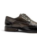  |SIZE 42| JOHN VARVATOS F2262P4 BROWN WINGTIP BROGUE DERBY SHOES Z42-8587 