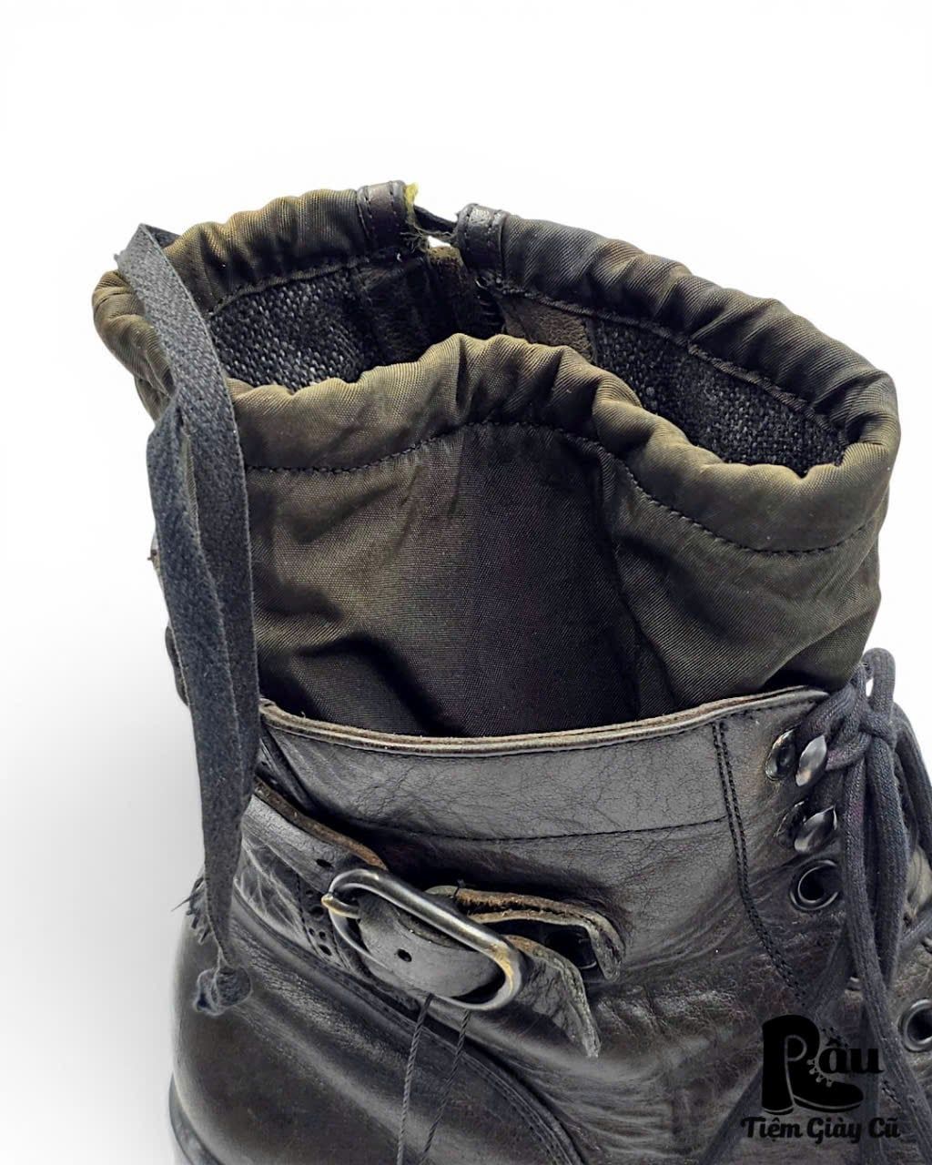  |SIZE 41| ALFREDO BANNISTER 5221005011 UTILITY LAYERED SIDE-ZIP LACE-UP BOOT Z41-8479 