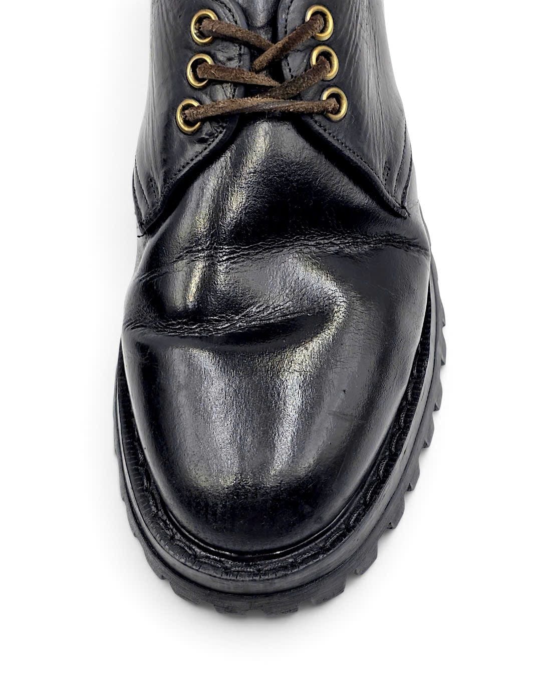  |SIZE 37.5| GRIPFAST VINTAGE 407 3-EYE LUG-SOLE DERBY SHOES Z37.5-8525 
