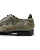  |SIZE 41| G-STAR RAW GS12300/066 DISTRESSED OLIVE TYPOGRAPHY CAP-TOE DERBY SHOES Z41-8573 