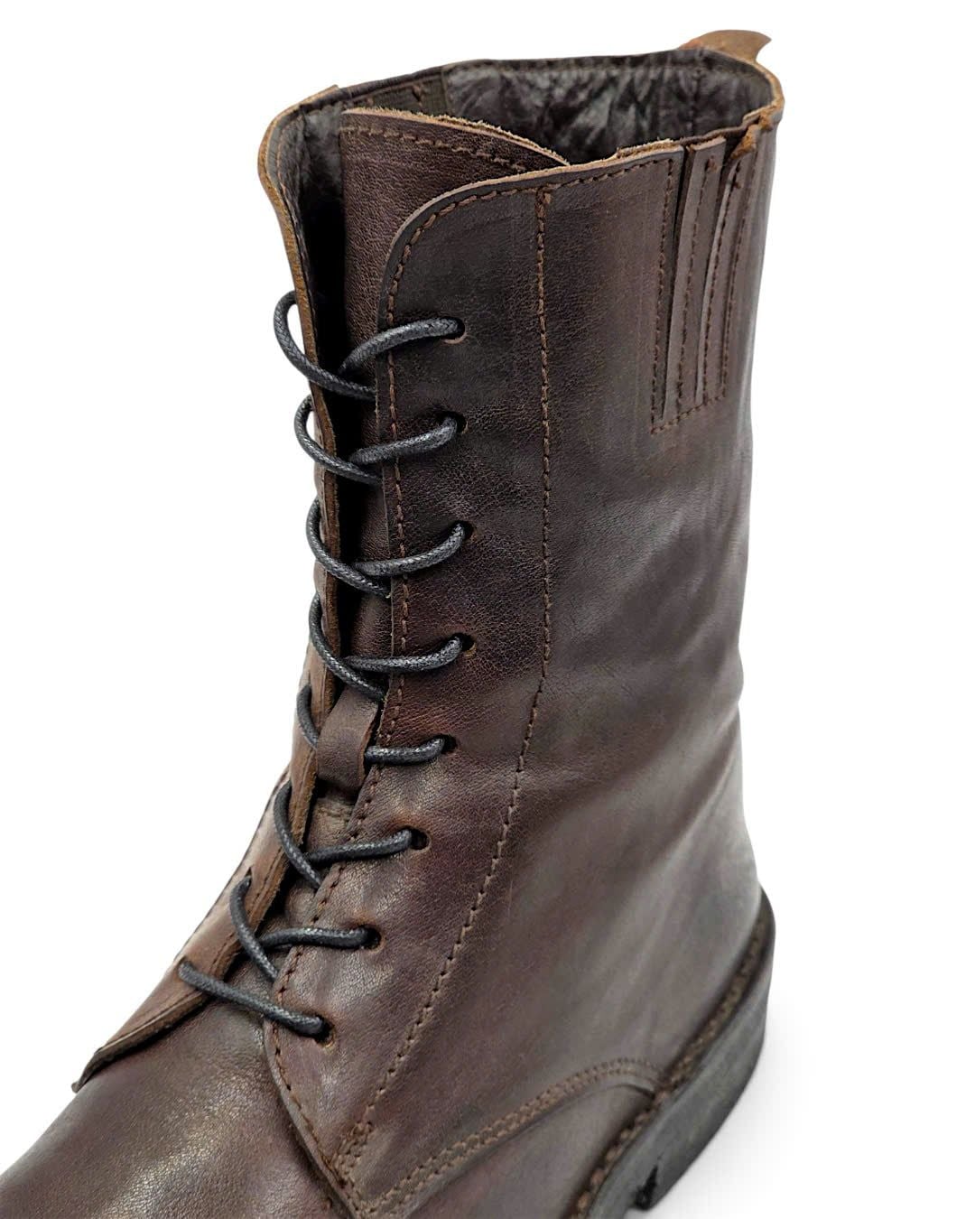  |SIZE 42| MOMA VINTAGE POINTED LACE-UP BOOT Z42-8537 