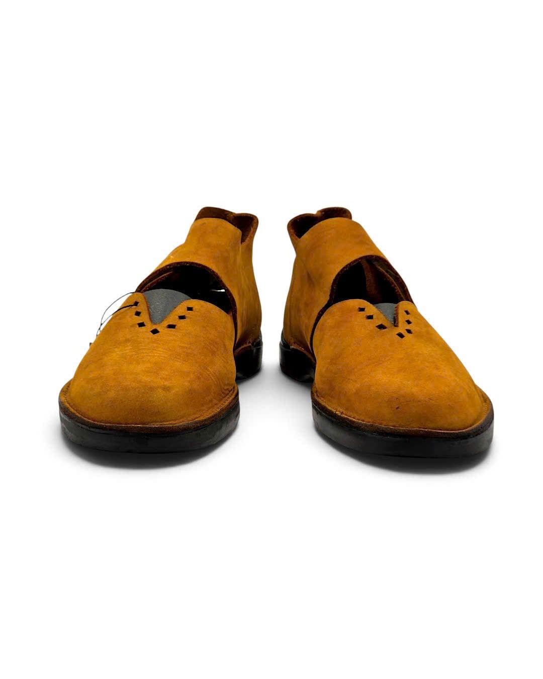  |SIZE 39| LOINT'S OF HOLLAND VINTAGE NUBUCK SINGLE STRAP SHOES Z39-8579 