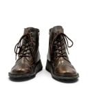  |SIZE 40| FLY LONDON MARL WINGTIP BROGUE SIDE-ZIP LACE-UP BOOT Z40-8580 