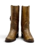  |SIZE 38| SANCHO VINTAGE 737 BROWN CAMPUS BOOT AZ38-8697 