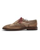  |SIZE 38.5| ALLEN EDMONDS NEUMOK BROWN WINGTIP BROGUE OXFORD SHOES AY38.5-8589 