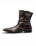  |SIZE 39| BUCCHUS VINTAGE 920 DARK BROWN ANKLE BOOT AX39-8489 