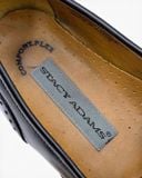  |SIZE 39| STACY ADAM VINTAGE BLACK WINGTIP BROGUE TASSEL LOAFER AY39-8594 