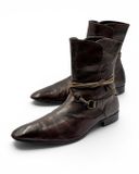  |SIZE 39| BUCCHUS VINTAGE 920 DARK BROWN ANKLE BOOT AX39-8489 