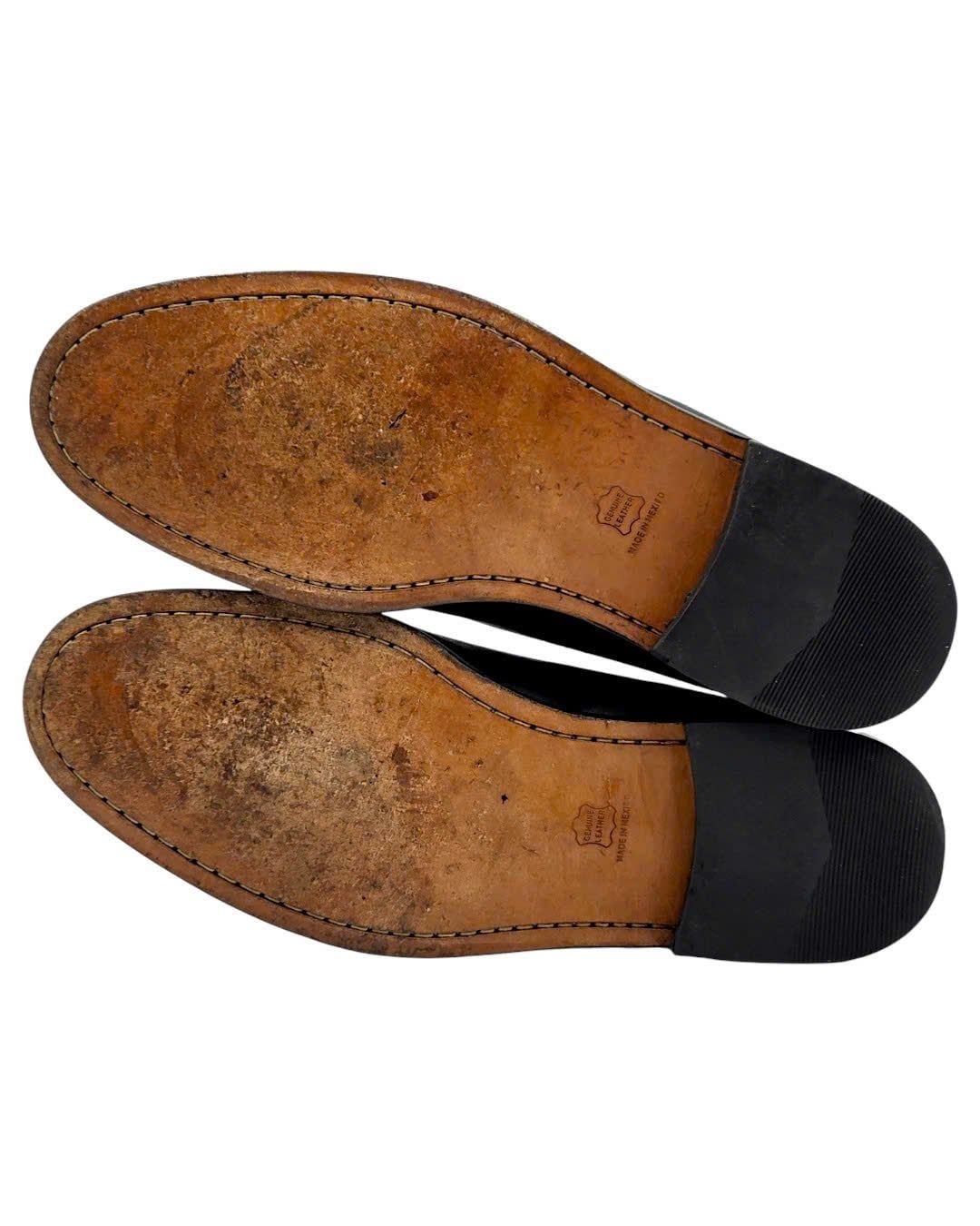  |SIZE 40| LEATHER CLASSICS SPECTATOR LONGWING BROGUE BLUCHER SHOES AY40-8584 