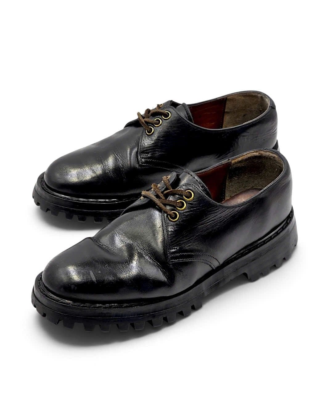  |SIZE 37.5| GRIPFAST VINTAGE 407 3-EYE LUG-SOLE DERBY SHOES Z37.5-8525 