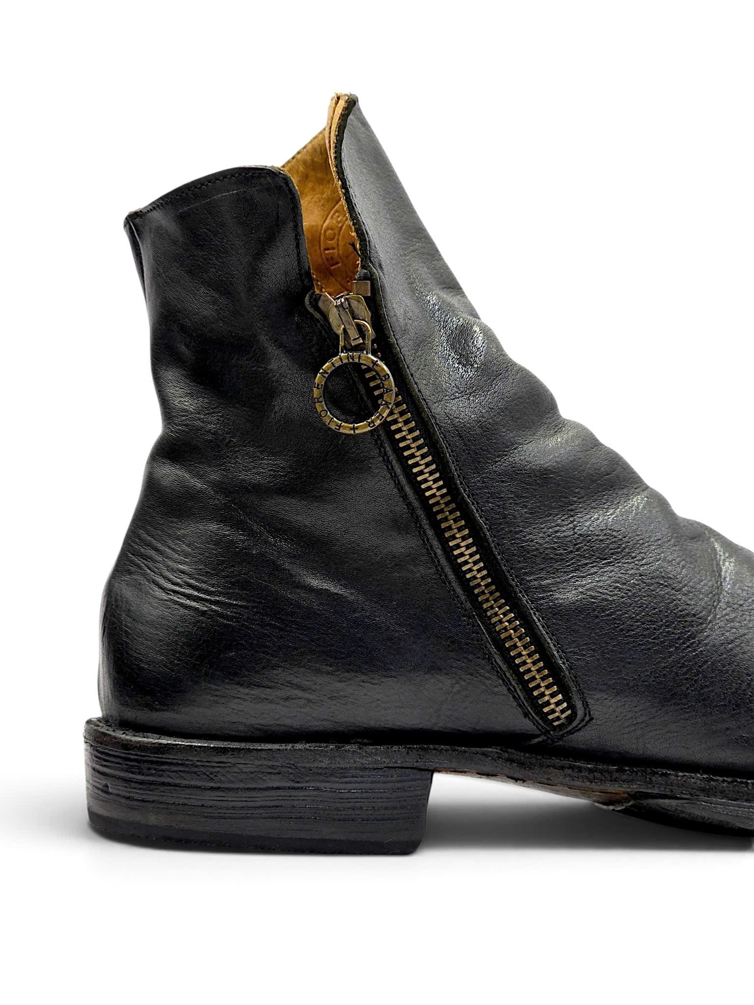  |SIZE 43| FIORENTINI + BAKER ETERNITY ELF BLACK ZIP BOOT Z43-8371 